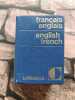 Dictionnaire Francais Anglais. Jean Mergault