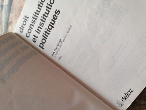 Droit constitutionnel et institutions politiques. Jacqué Jean-Paul