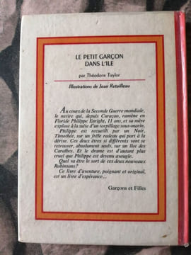 Le Petit Garçon Dans L'île. Théodore Taylor