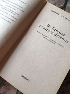 De l'amour et autres démons