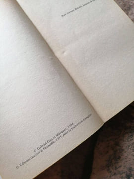 De l'amour et autres démons. Gabriel García Márquez