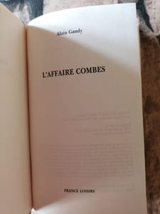 L'affaire Combes