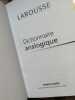 Collection Expression Larousse: Dictionnaire Analogique. Lagane René  Galiana Thomas de  Niobey Georges  Jouannon Guy