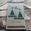 Sciences physiques. Ed. Escal