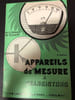 Appareils de mesure &agrave; transistors. 