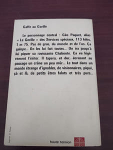 Gaffe au gorille