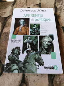 Apprentis en politique: De François Ier à Robespierre