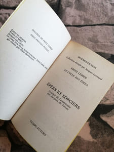 Le Cycle des épées Tome 4 : Epées et sorciers