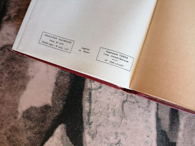 Le cahier rouge adolphe