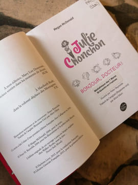 Julie Chonchon - Tome 3 - Bonjour docteur. McDonald Megan Reynolds Peter Déon Alice