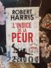 L'indice de la peur. Robert Harris