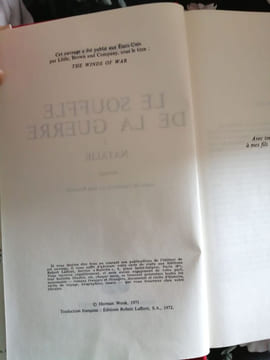 Le souffle de la guerre - T1 Nathalie. Herman Wouk
