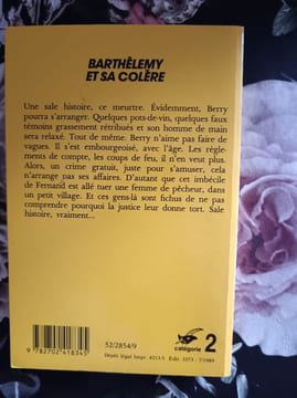 Barthelemy et sa colere. Exbrayat Charles Charles