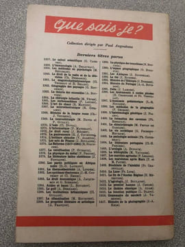 Que sais-je? HISTOIRE DES RELATIONS SEXUELLES n°1074. André Morali-Daninos