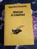 Témoin à charge. Agatha Christie