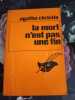 La mort n'est pas une fin. Agatha Christie