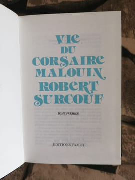 Vie du corsaire malouin robert surcouf. Robert Surcouf