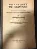 Un bouquet de chansons. Albert Paychere
