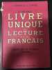 Le nouveau livre unique de lecture et de français. J. CHATEL & A. CHATEL