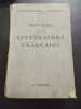 Histoire de la littérature française. CH.M.DES GRANGES & J. BOUDOUT