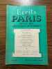 Ecrits de Paris Juillet-Aout 1939 n°173. 