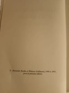 Autobiographie d'un amour