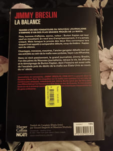 La balance: Grandeur et décadence d'un gangster