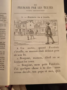 Le français par les textes