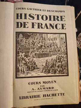 Histoire de france. A. Aymand