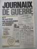 Journaux de guerre N° 5. 