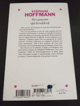 Des garçons qui tremblent. Hoffmann Stéphane