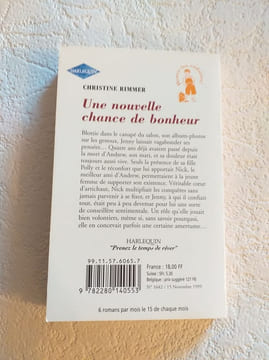 Une nouvelle chance de bonheur (Collection Horizon). RIMMER CHRISTINE