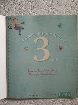 3 ANS - FILLE - la grande histoire de mes. Amiot Karine-Marie  Ronzon Stéphanie