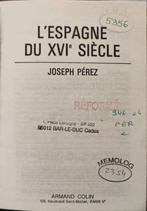 L'espagne du XVIe siècle