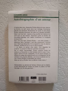 Autobiographie D'un Amour