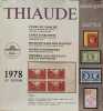 Thiaude catalogue. 