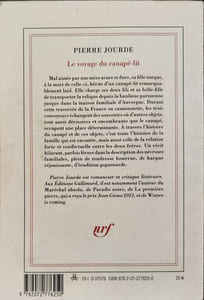 Le voyage du canapé-lit