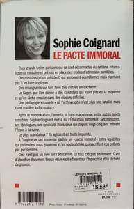 Le Pacte Immoral: Comment Ils Sacrifient l'Éducation de Nos Enfants (Documents Societe)