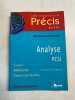 Analyse PCSI : Cours Méthodes Exercices résolus. Guinin Daniel  Joppin Bernard