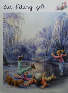 Au bord de l'eau (livre gommette