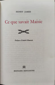 Ce que savait Maisie