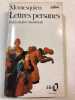 Lettres persanes. Montesquieu