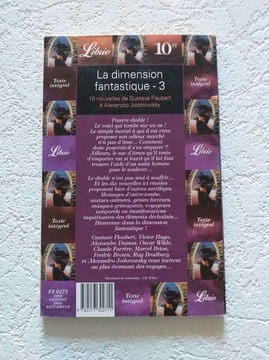 La Dimension Fantastique. Volume 3 Dix Nouvelles De Gustave Flaubert À Alexandro Jodorowsky. Collectif