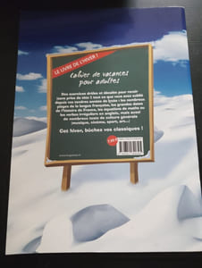Cahier de vacances pour adultes: Spécial hiver