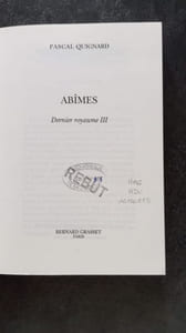 Dernier royaume tome 3 : Abîmes