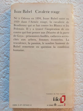 Cavalerie rouge. Babel Isaac