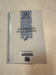 Les 100 mots de la gestion