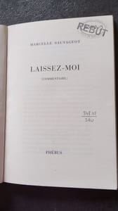 Laissez-moi (Commentaire)