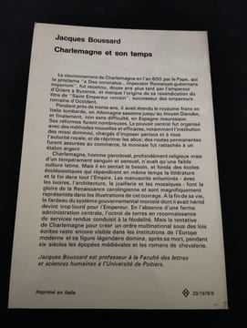 Charlemagne et son temps - l'univers des connaissances. undefined