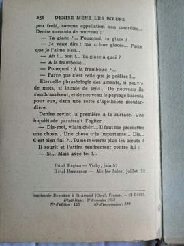 Denise mène les boeufs. MARCEL-E. GRANCHER